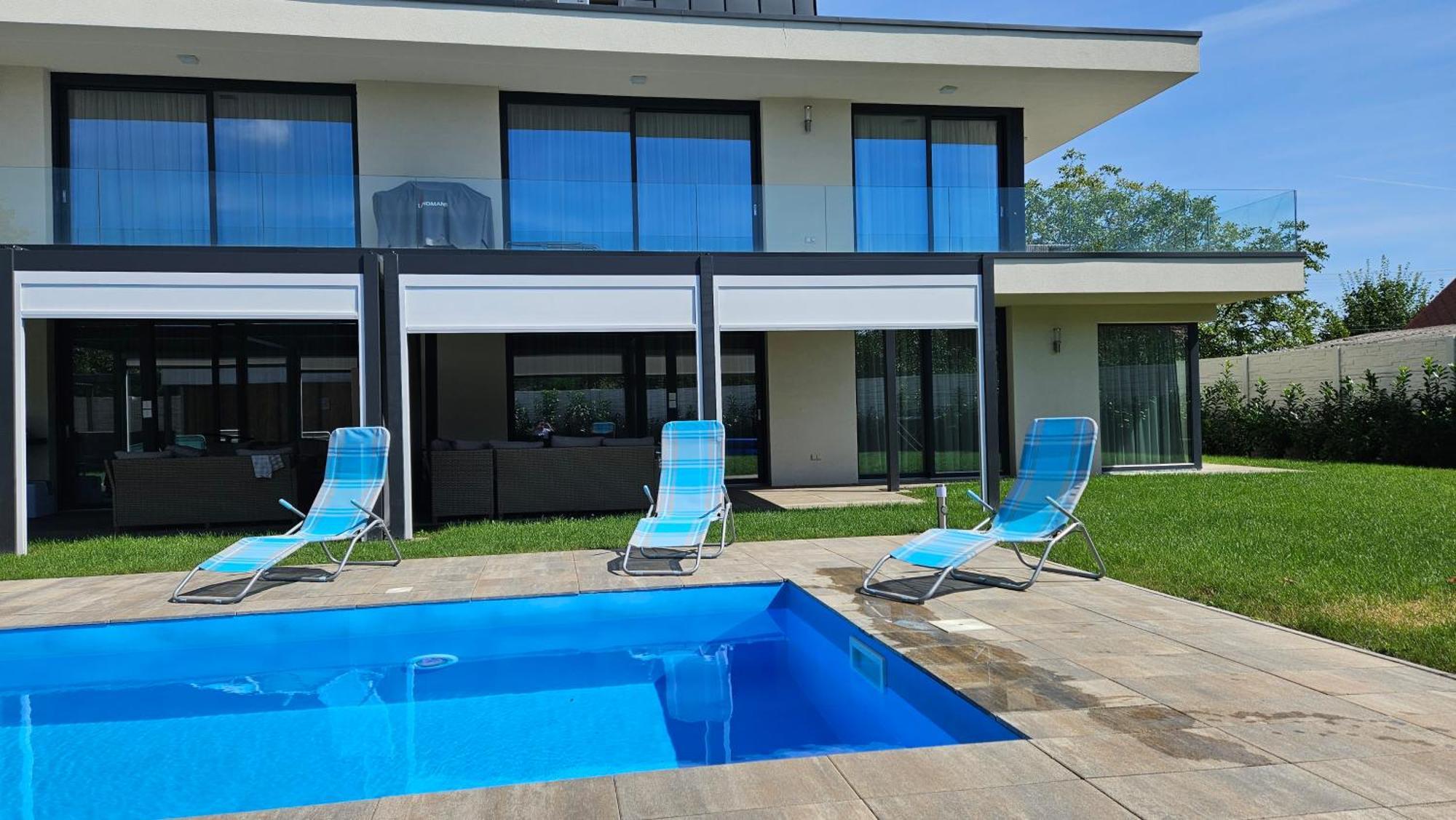 Luxury Apartments In Balatonalmadi, Almadi Lux Apartman I - Ocean Blue Eksteriør billede